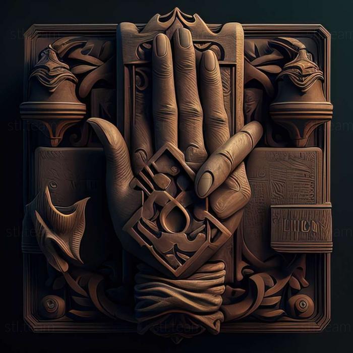 3D model Hand of Fate 2 game (STL)